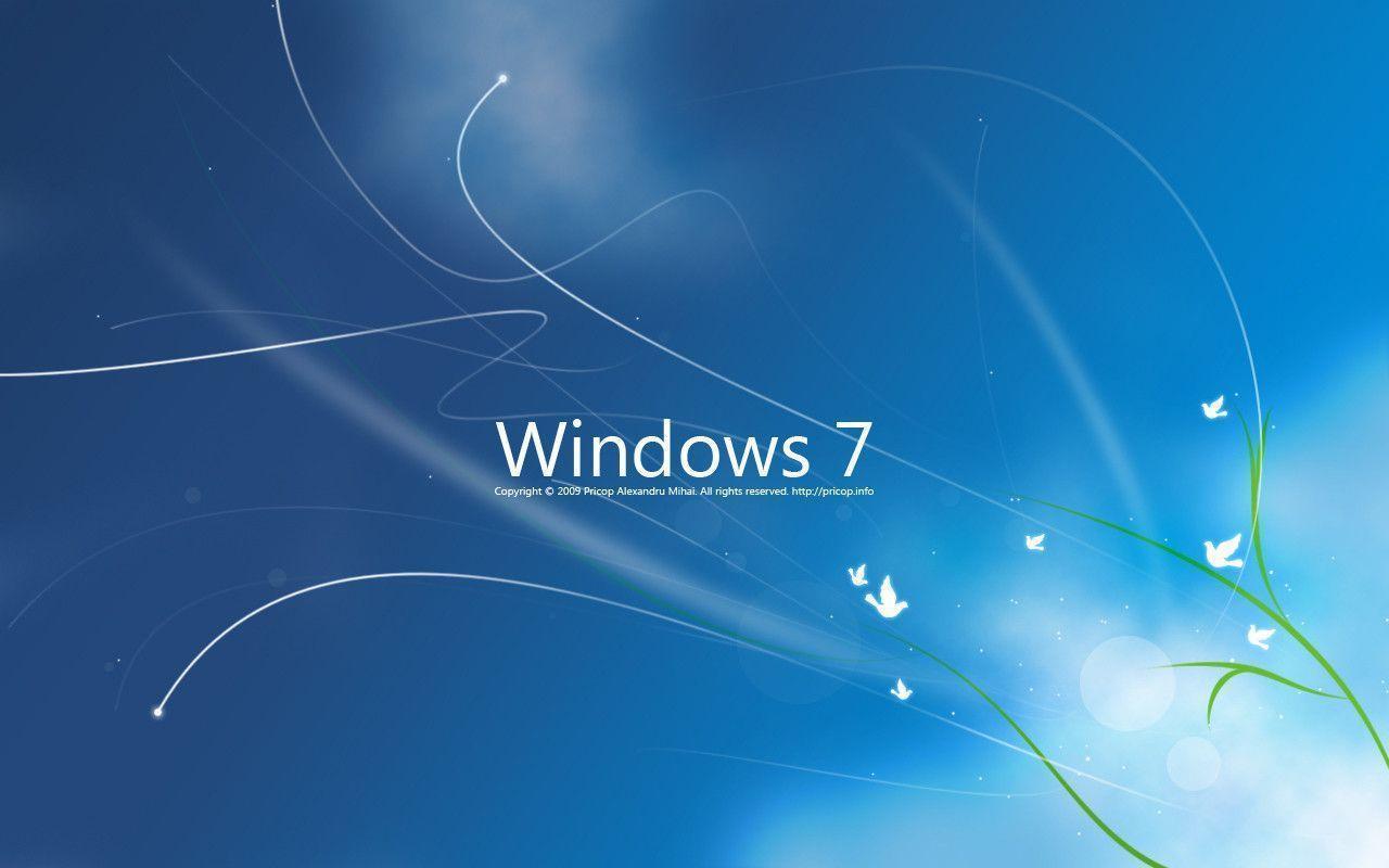 Windows 7 Wallpaper Full HD. Free Art Wallpaper