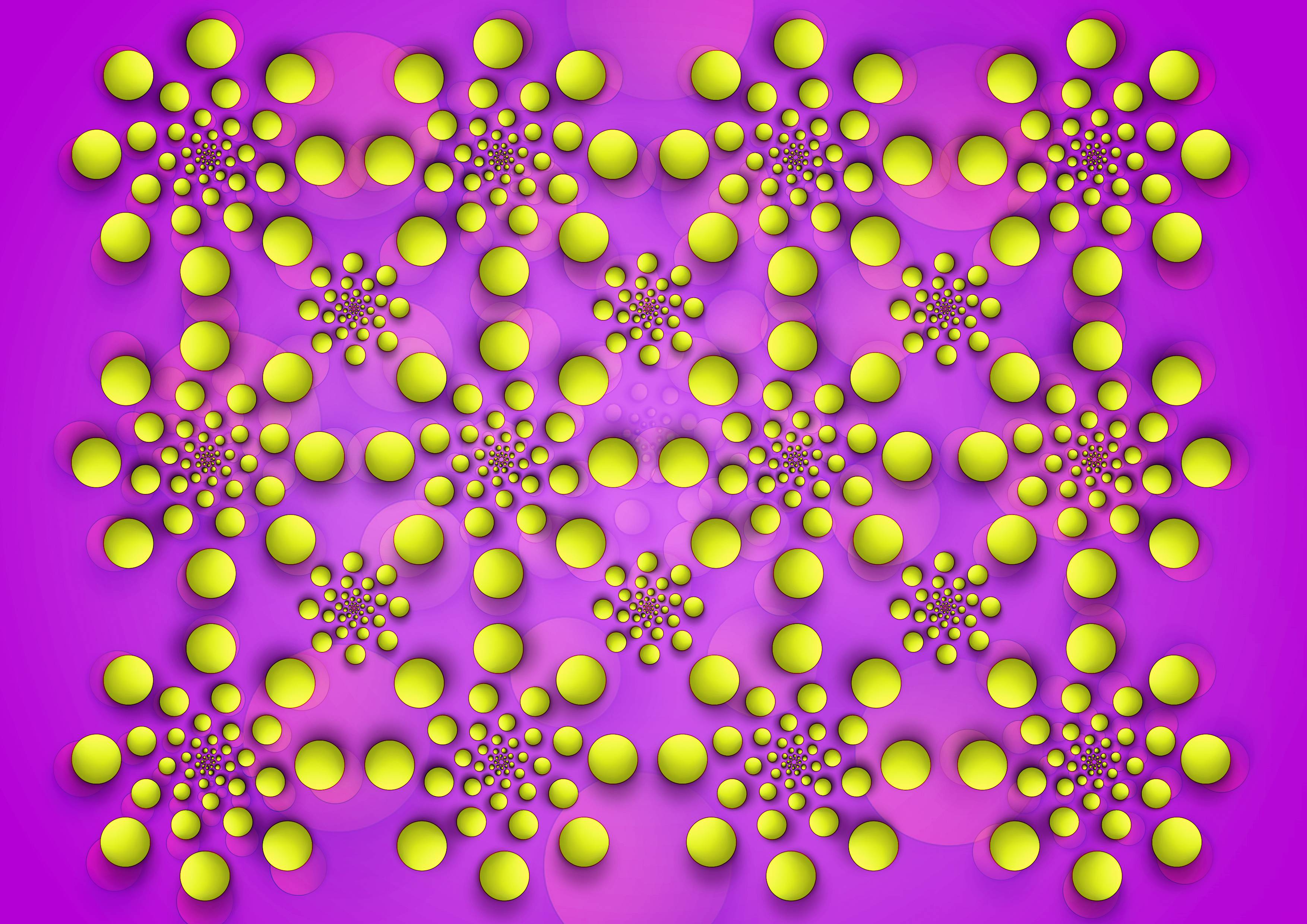 Hypnotic Spinning Spiral Optical Illusion Wallpaper taken