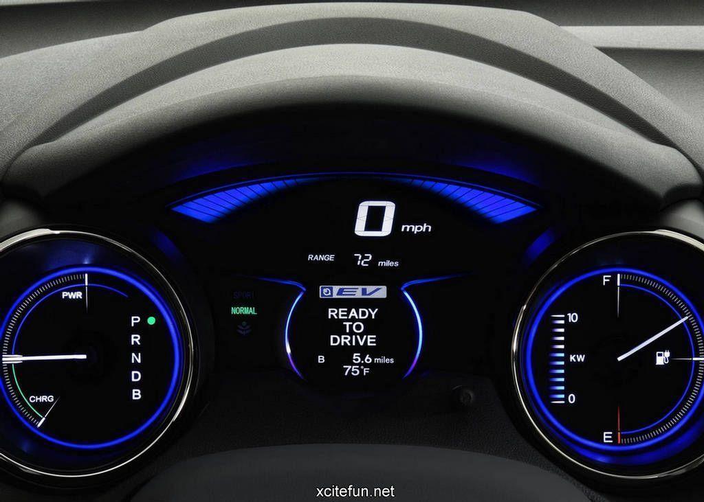 Honda Fit EV Concept Smart Blue Car Wallpaper