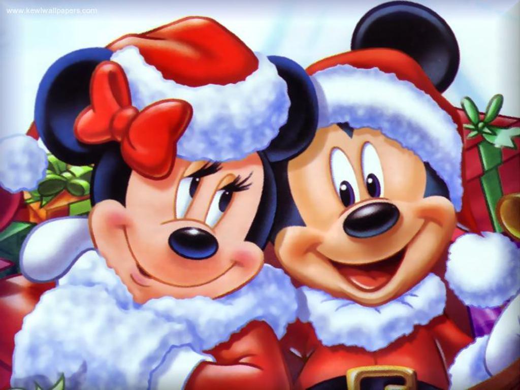 Mickey Mouse Santa HD Wallpaper Wallpaper Inn