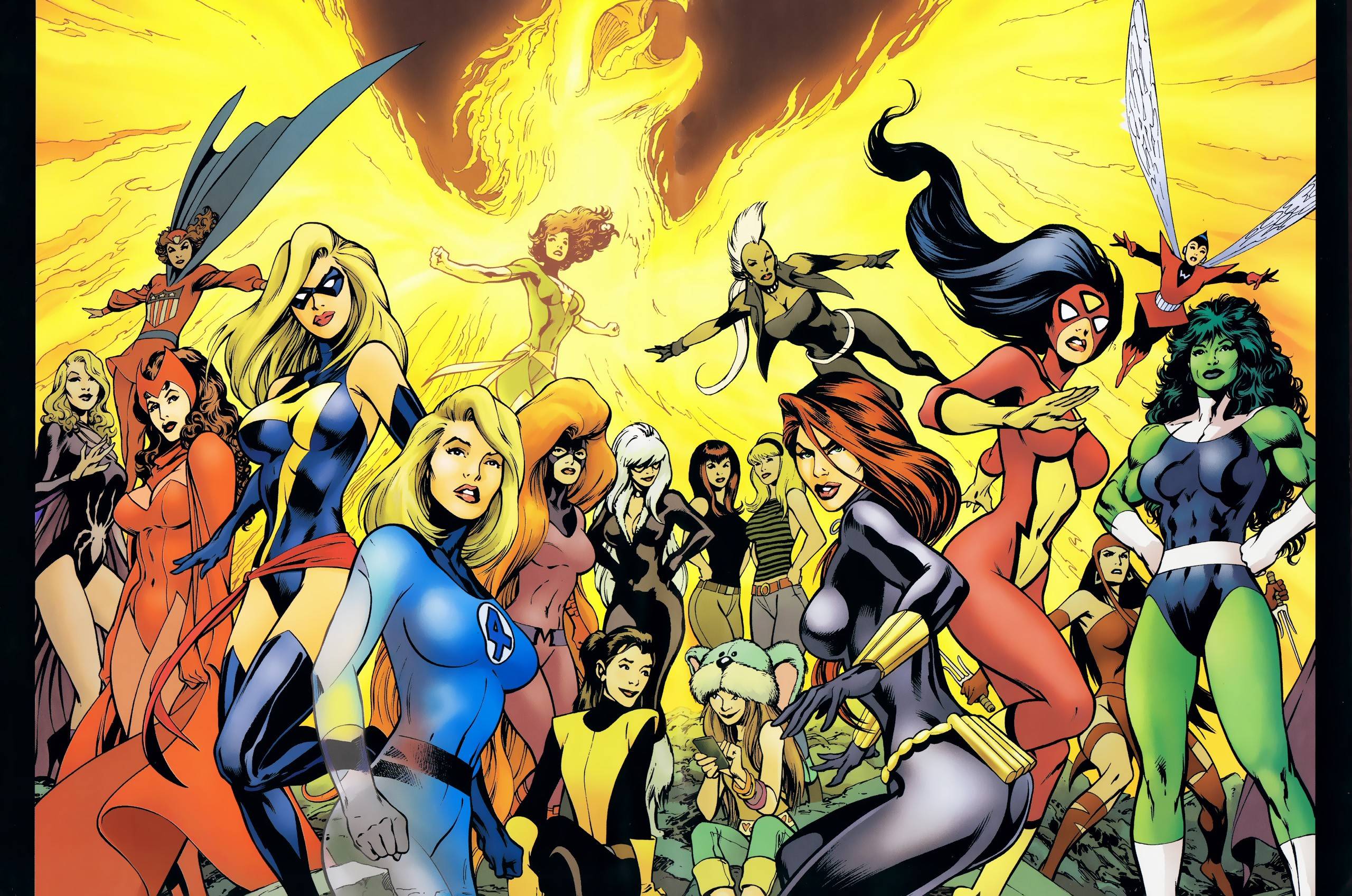 Download Comics Superheroes Wallpaper 2560x1697