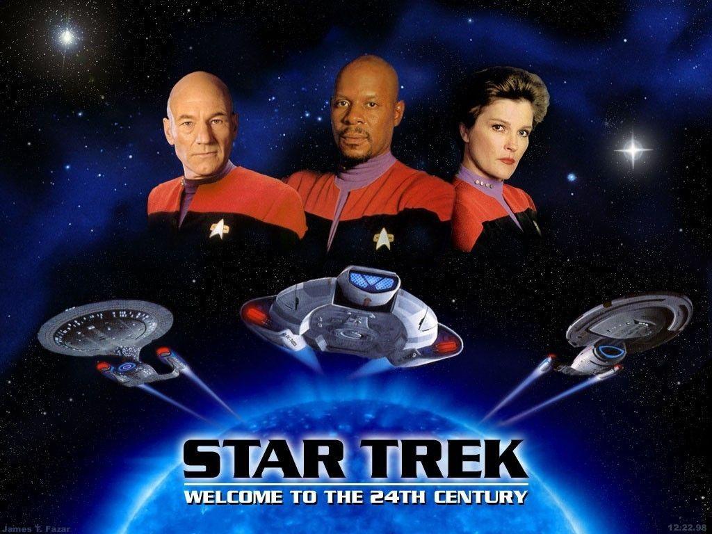Crew Trek The Next Generation Wallpaper