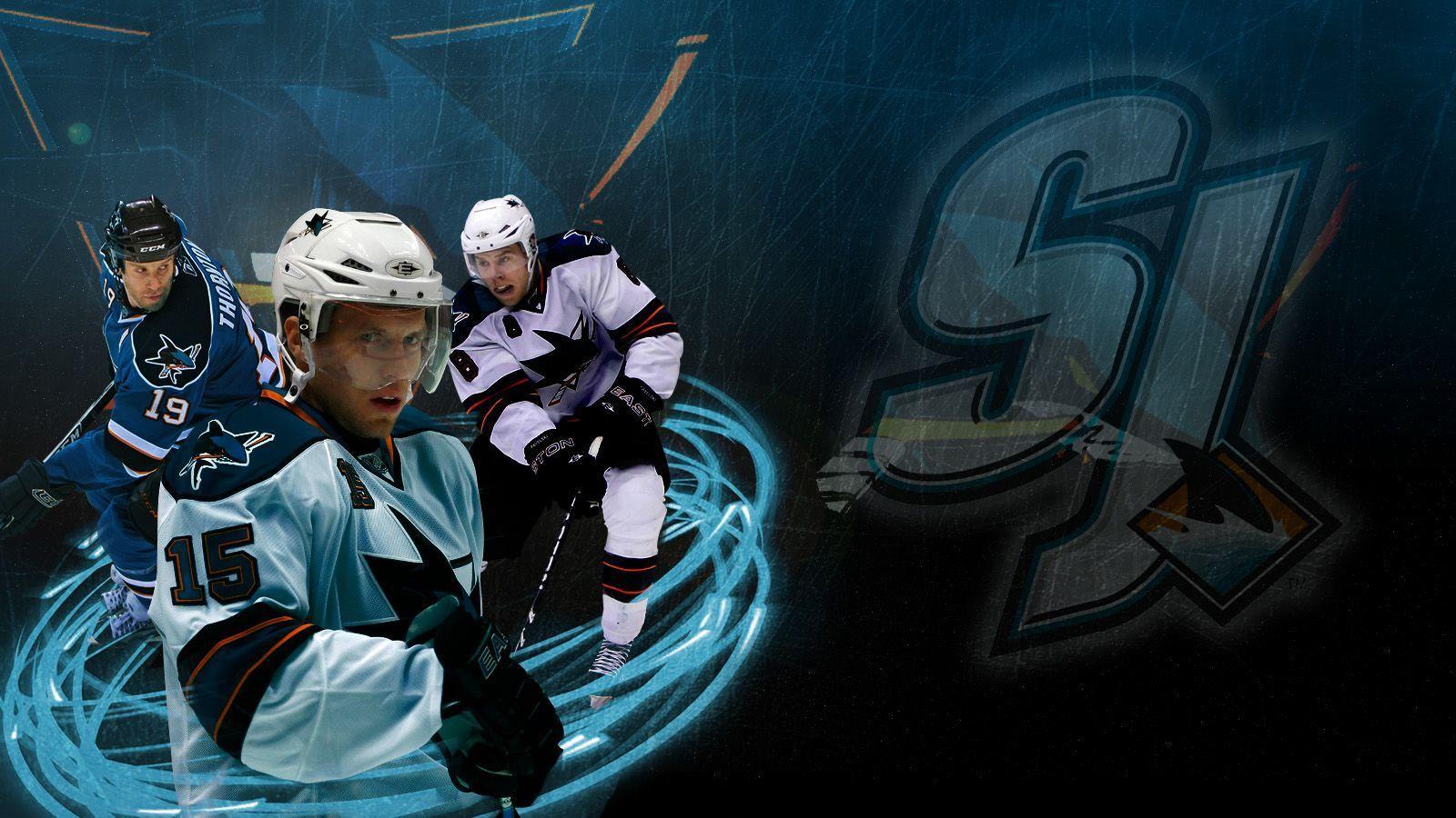 HD Hockey San Jose Sharks Trio Top Wallpaper, HQ Background. HD