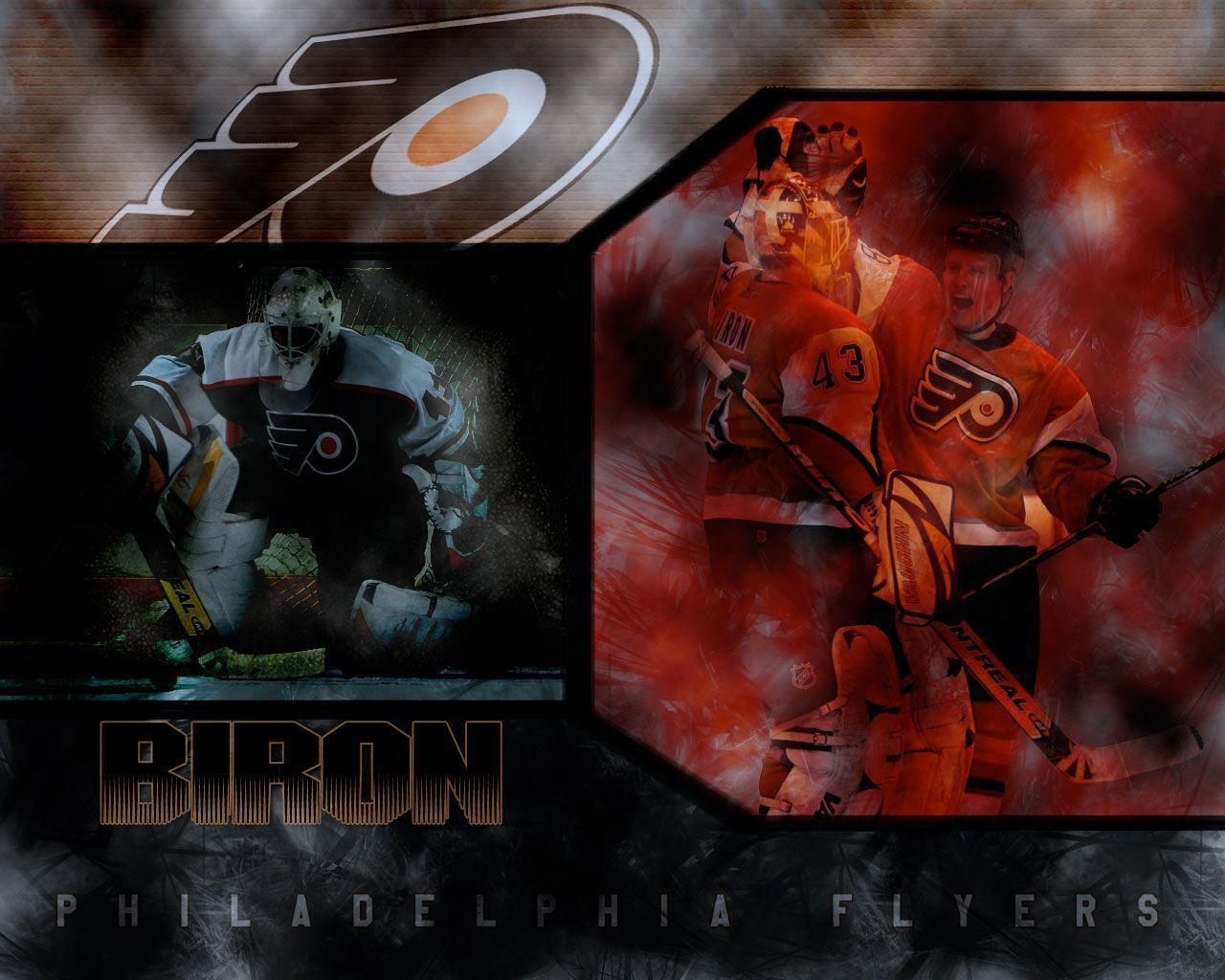 Martin Biron Philadelphia Flyers Wallpaper