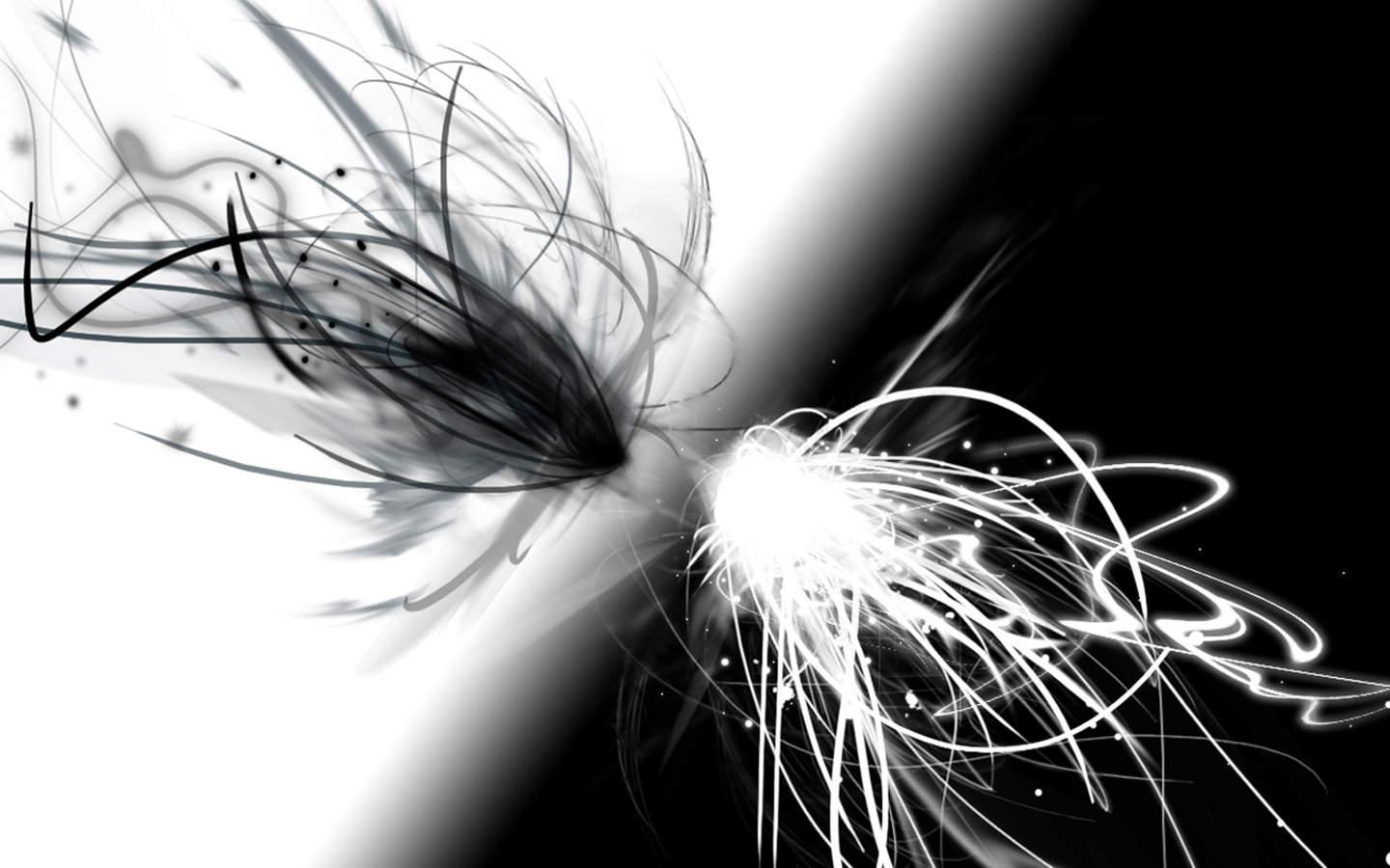 Black And White Abstract Background 12298 Full HD Wallpaper