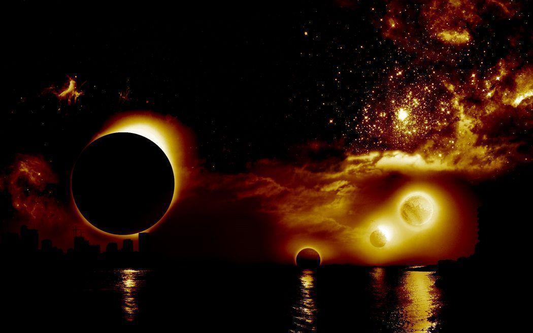 Solar Eclipse Image Wallpaper Powericare