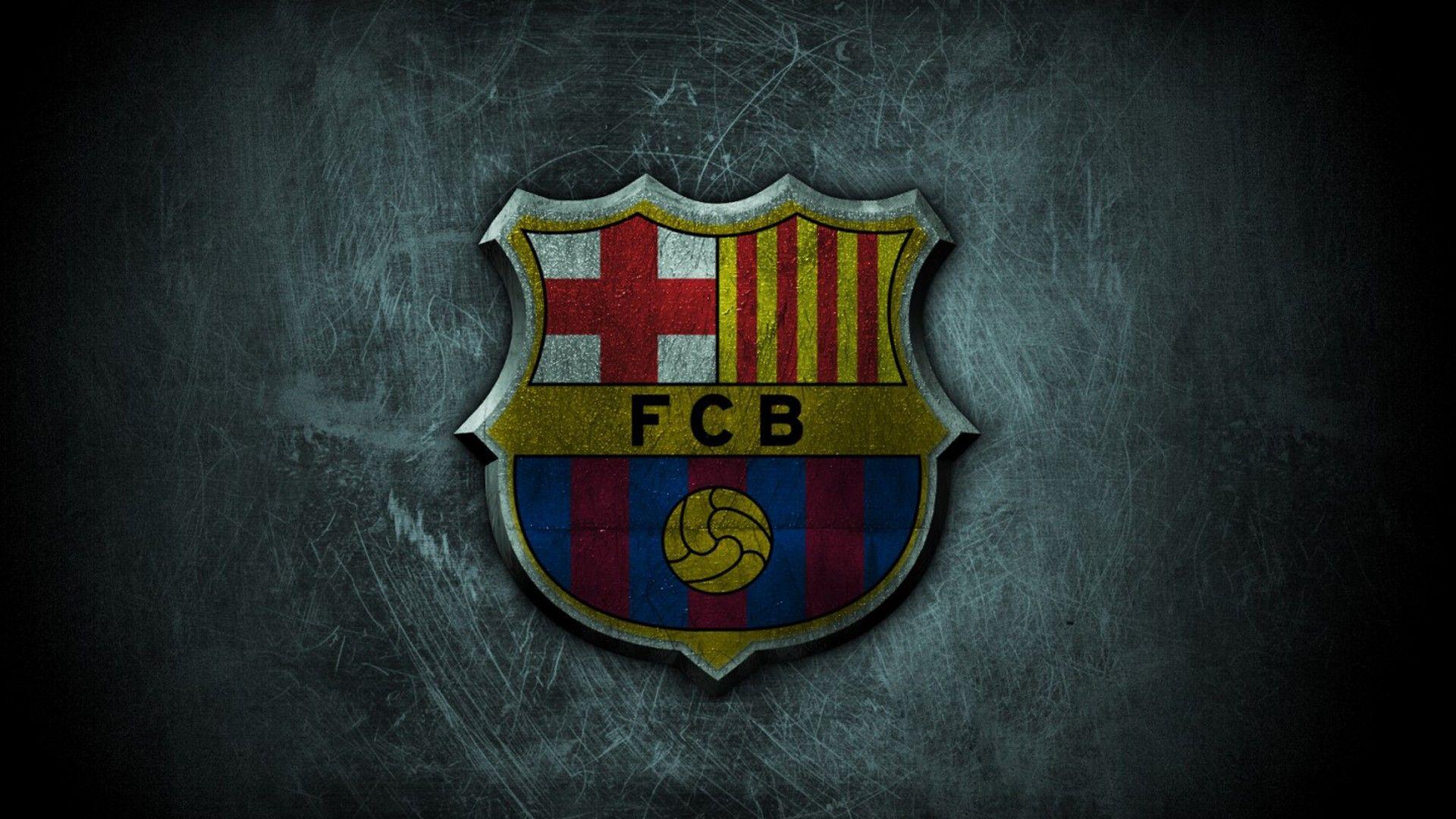 FCB Football Club Logo HD Wallpaper. Widescreen Wallpaper. High