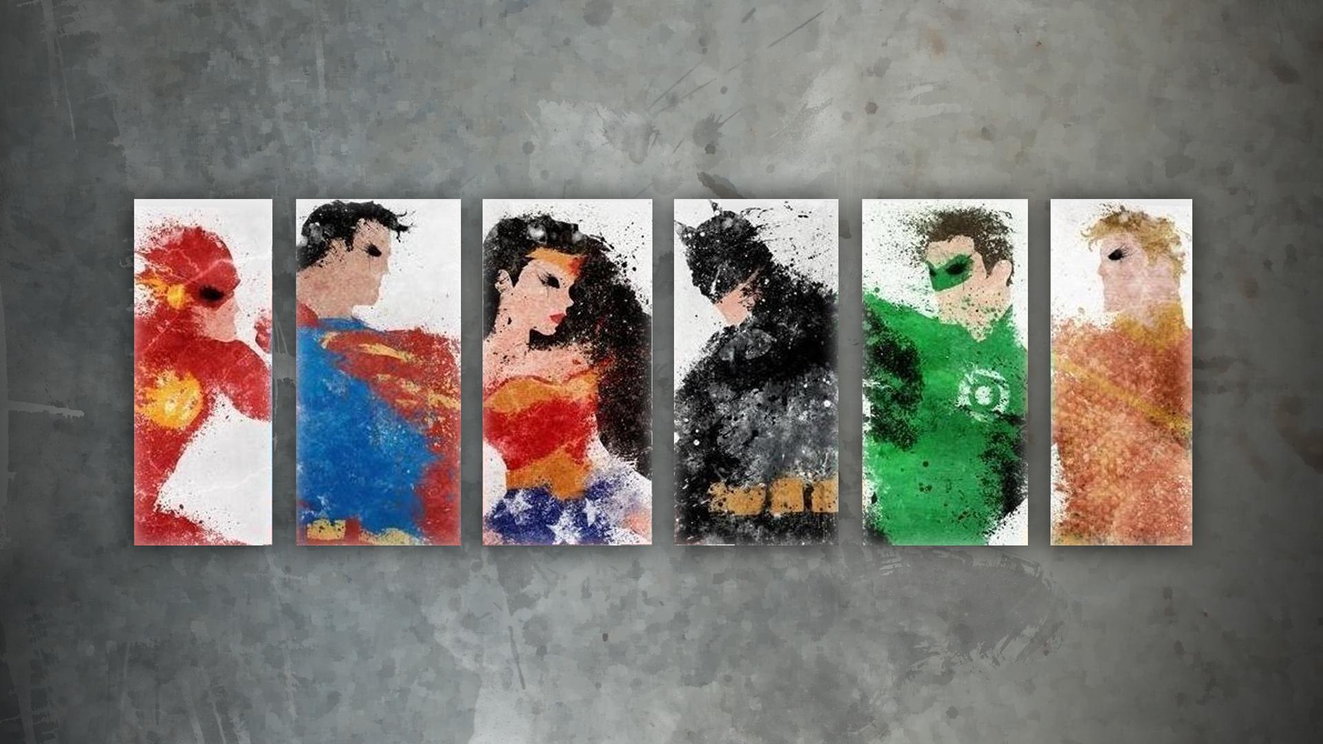 Superheroes artwork Wallpaper #