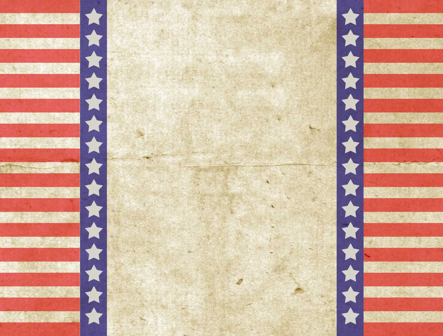 Stars And Stripes Powerpoint Template