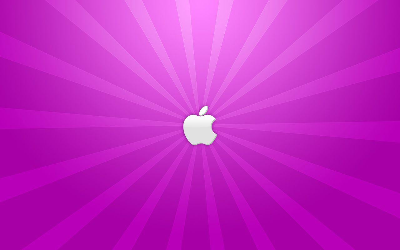 A Purple Apple wallpaper