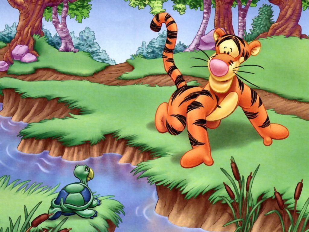 Winnie The Pooh Tigger Wallpaper