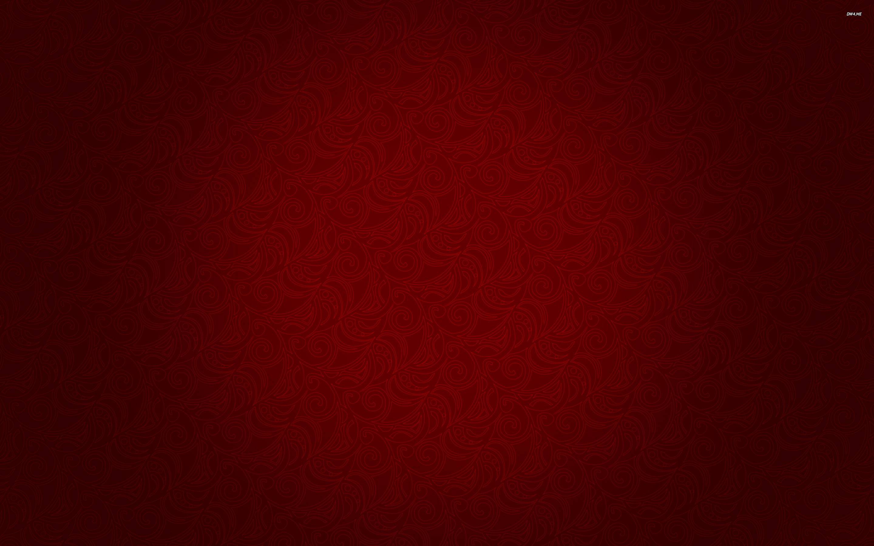 1212 Red Swirl Pattern 2880x