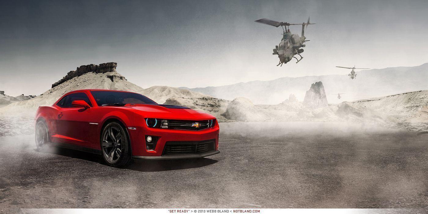 Photo Of The Day: Chevrolet Camaro ZL1 &;Chased by Helicopters&;