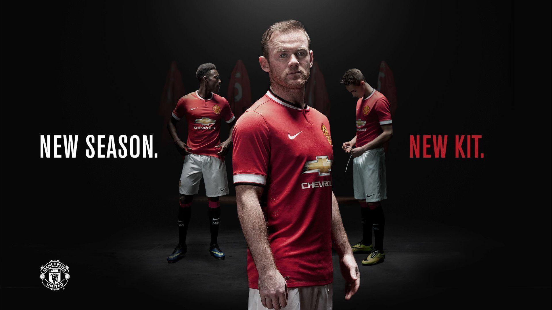 Manchester United New Kit For Season 2014 2015. Football HD