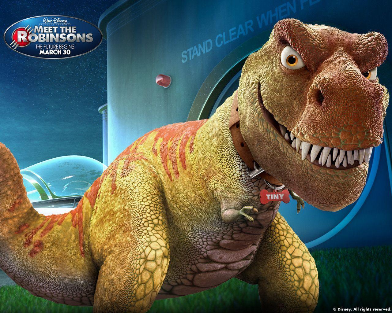 T Rex In MEET THE ROBINSONS Wallpaper Wallpaper 21333