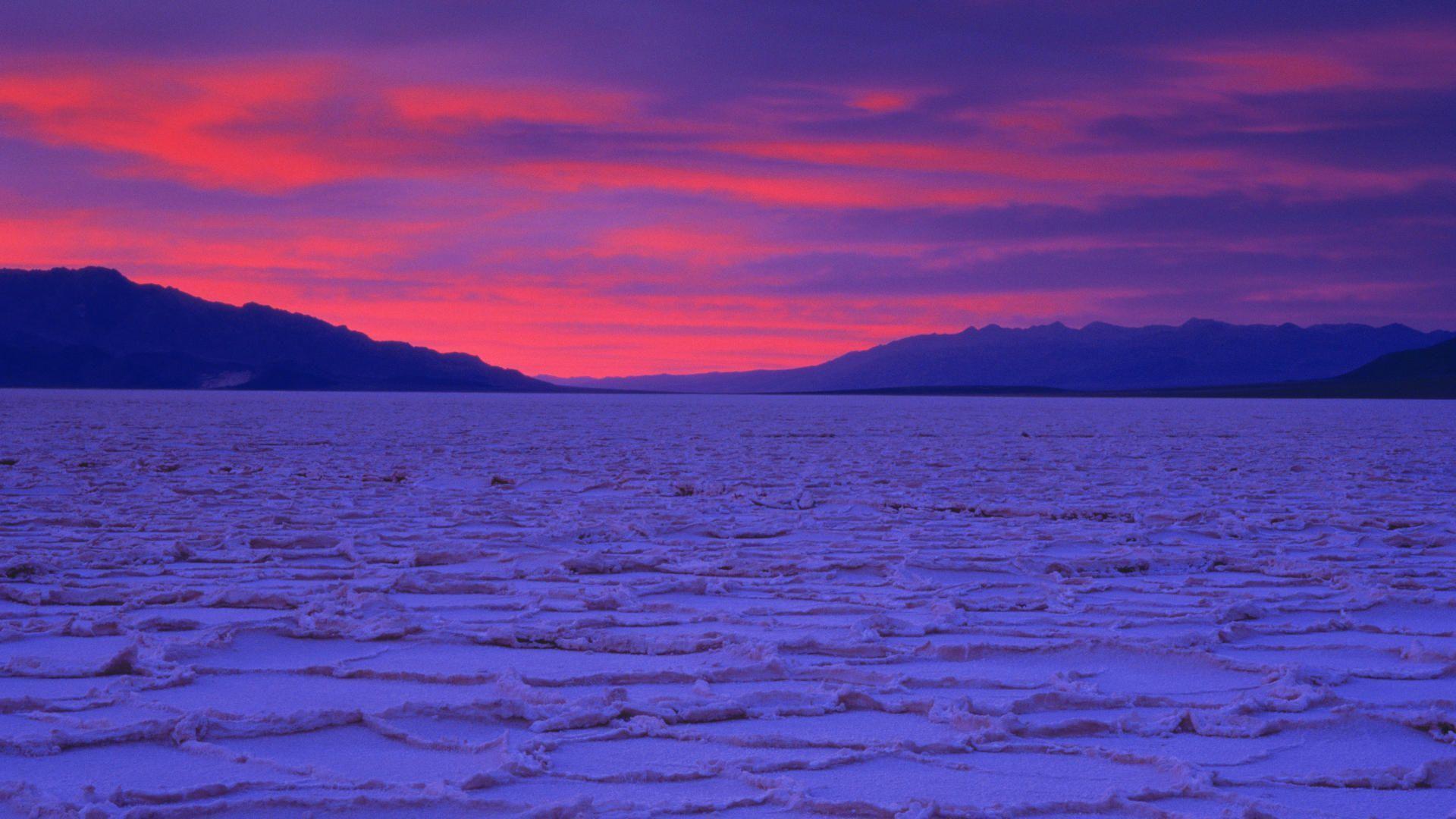 Salt Flats Of Death Valley National Park California US Travel