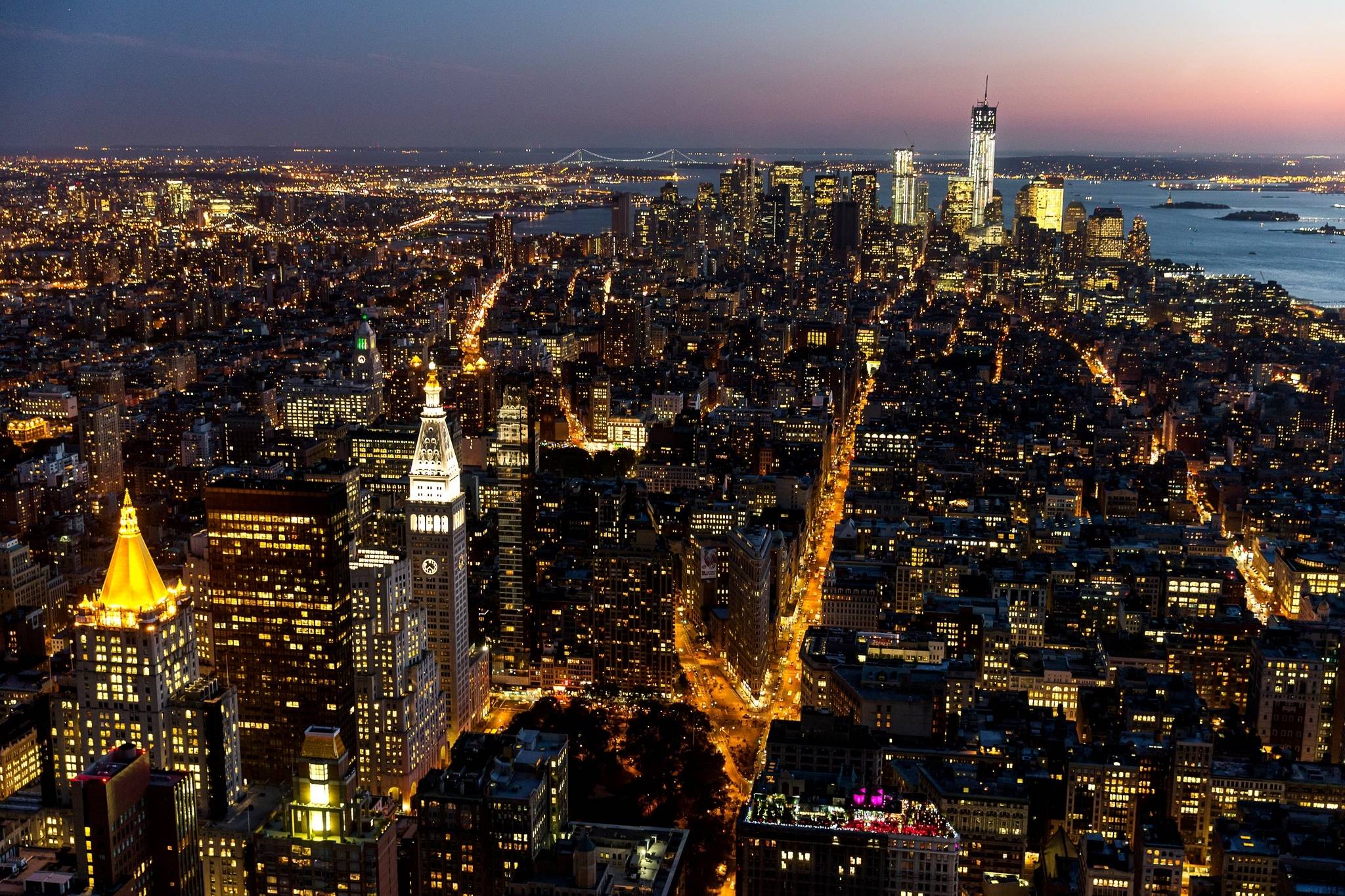 Download wallpaper new york city, New York, nyc, USA free desktop