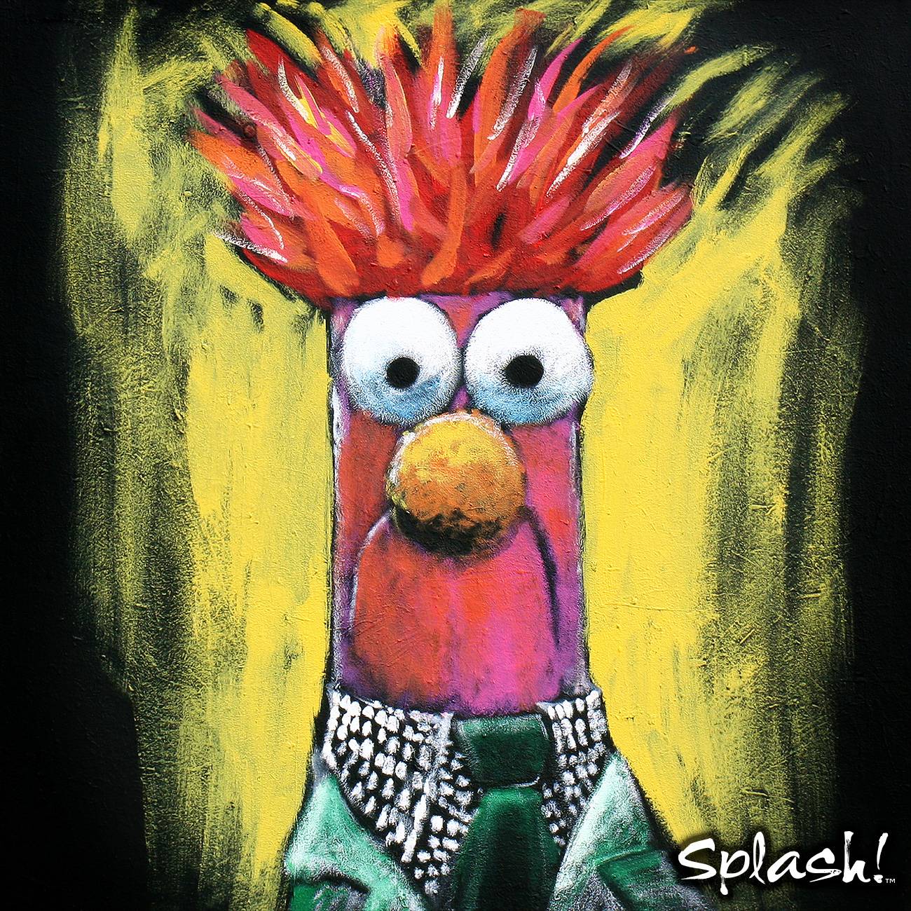 beaker muppet stuffed animal