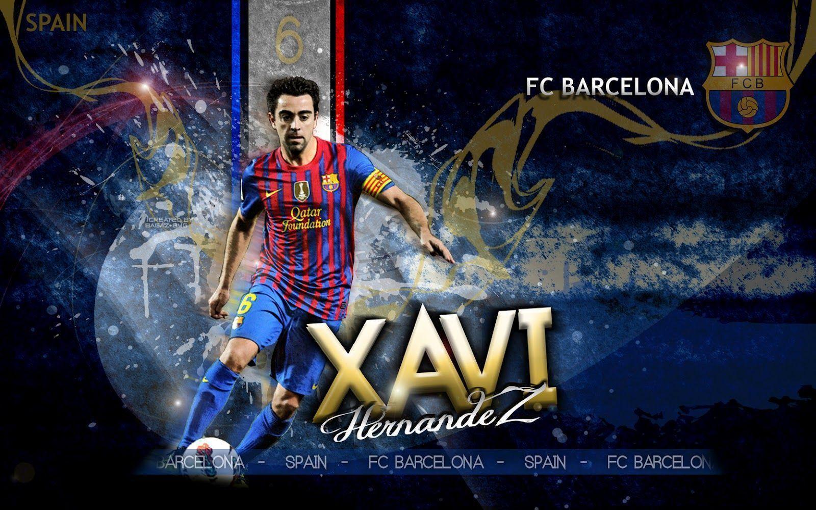 Xavi Hernandez Barcelona HD Wallpaper 2012 2013. Sports Gallery