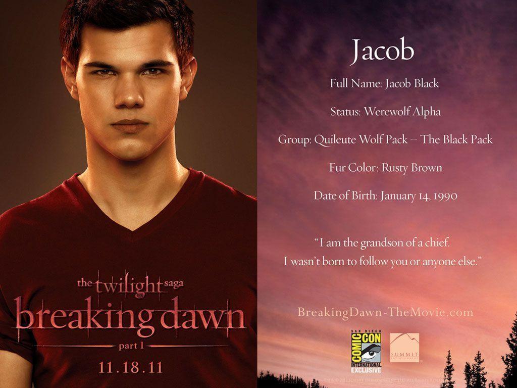 Jacob promo card Potter Vs. Twilight Wallpaper 23924315