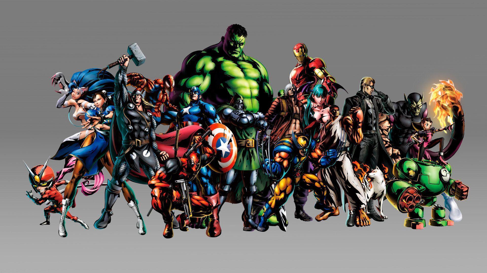 Marvel Heroes Wallpaper Free Download