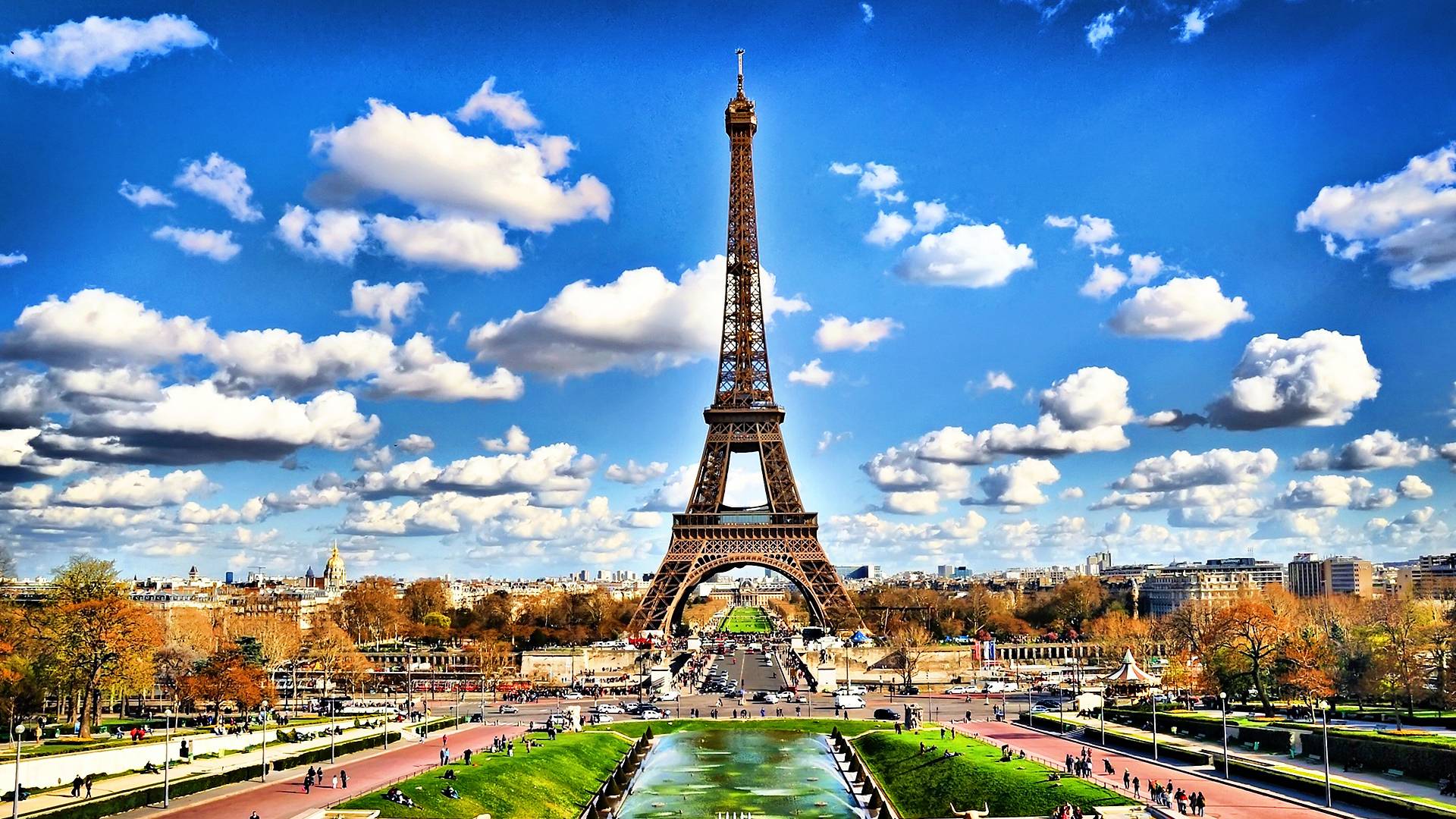Eiffel Tower Widescreen Wallpaper