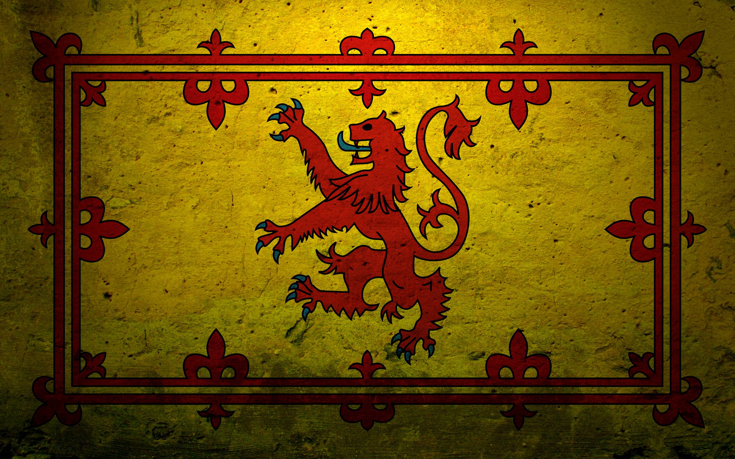 Scottish Lion Rampant Computer Wallpaper, Desktop Background