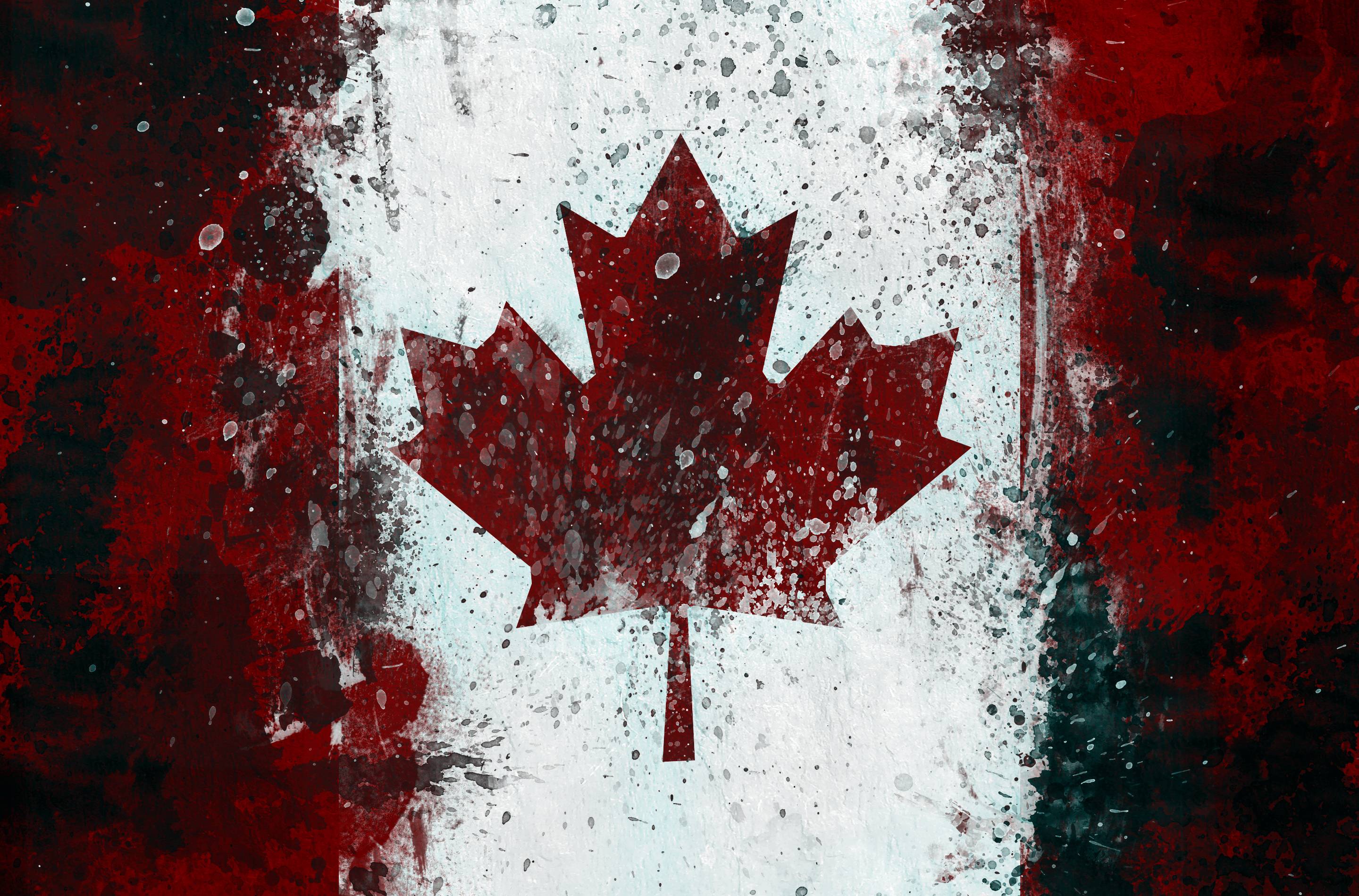 Canadian Flag Abstrack Wallpaper « Desktop Background Wallpaper HD
