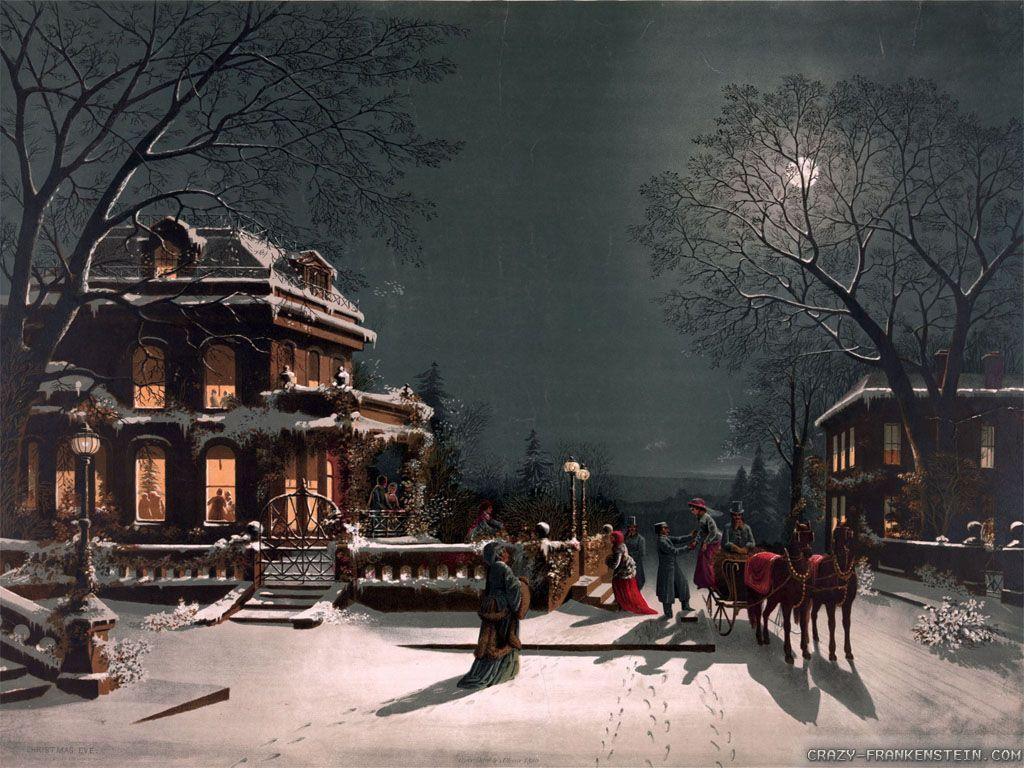 Winter Christmas 16395 HD Wallpaper Image