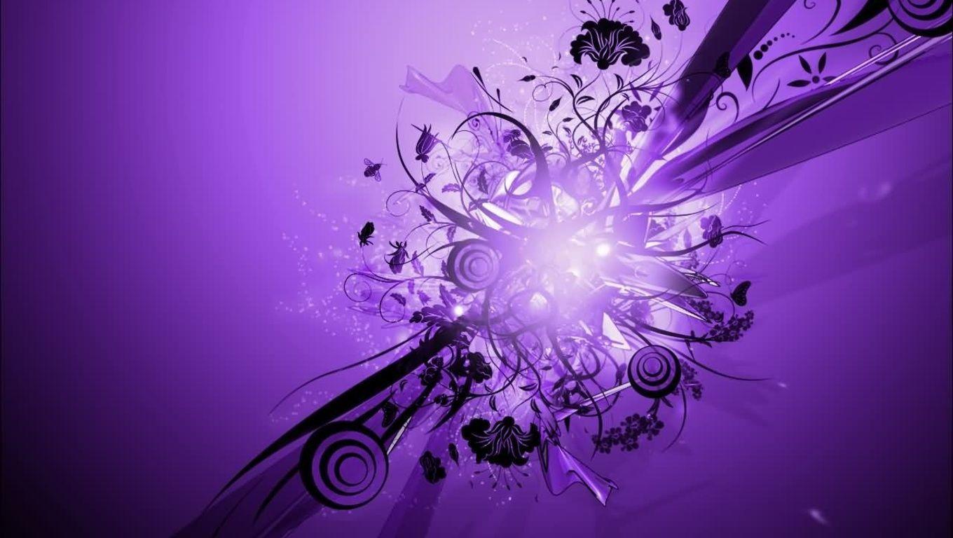 image For > Purple Swirl Background