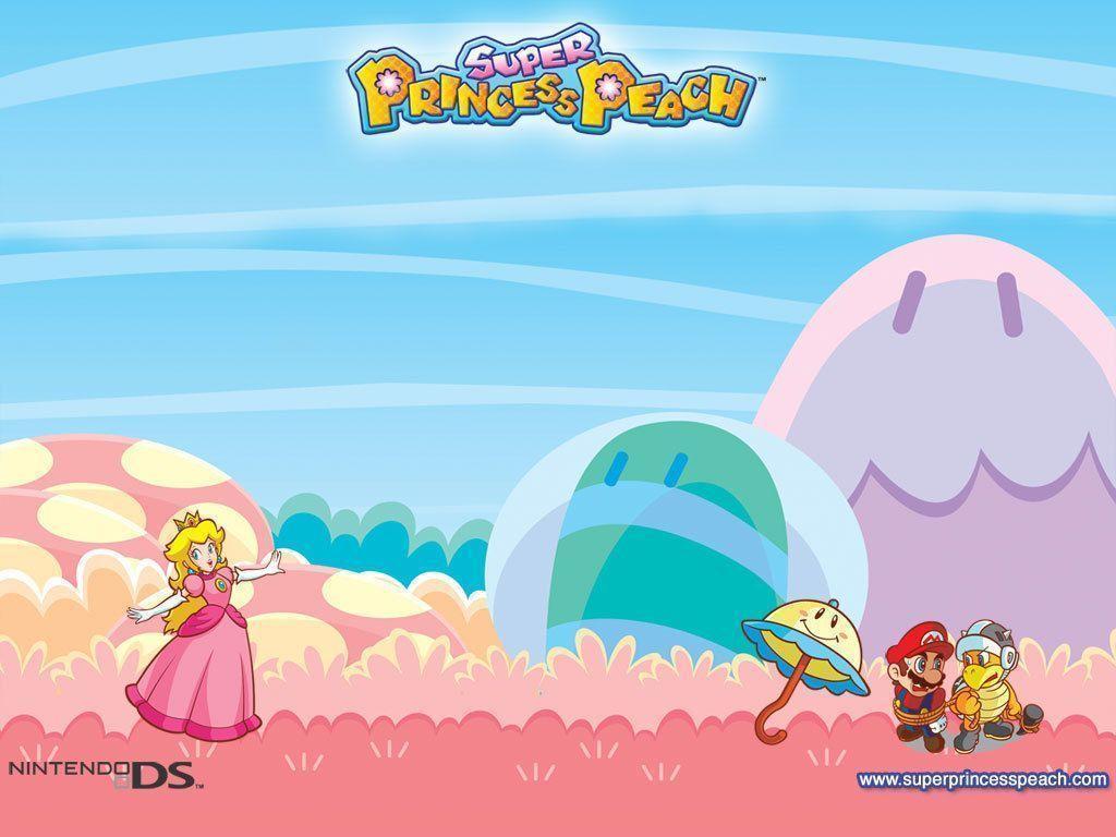 Super Princess Peach Mario Bros. Wallpaper