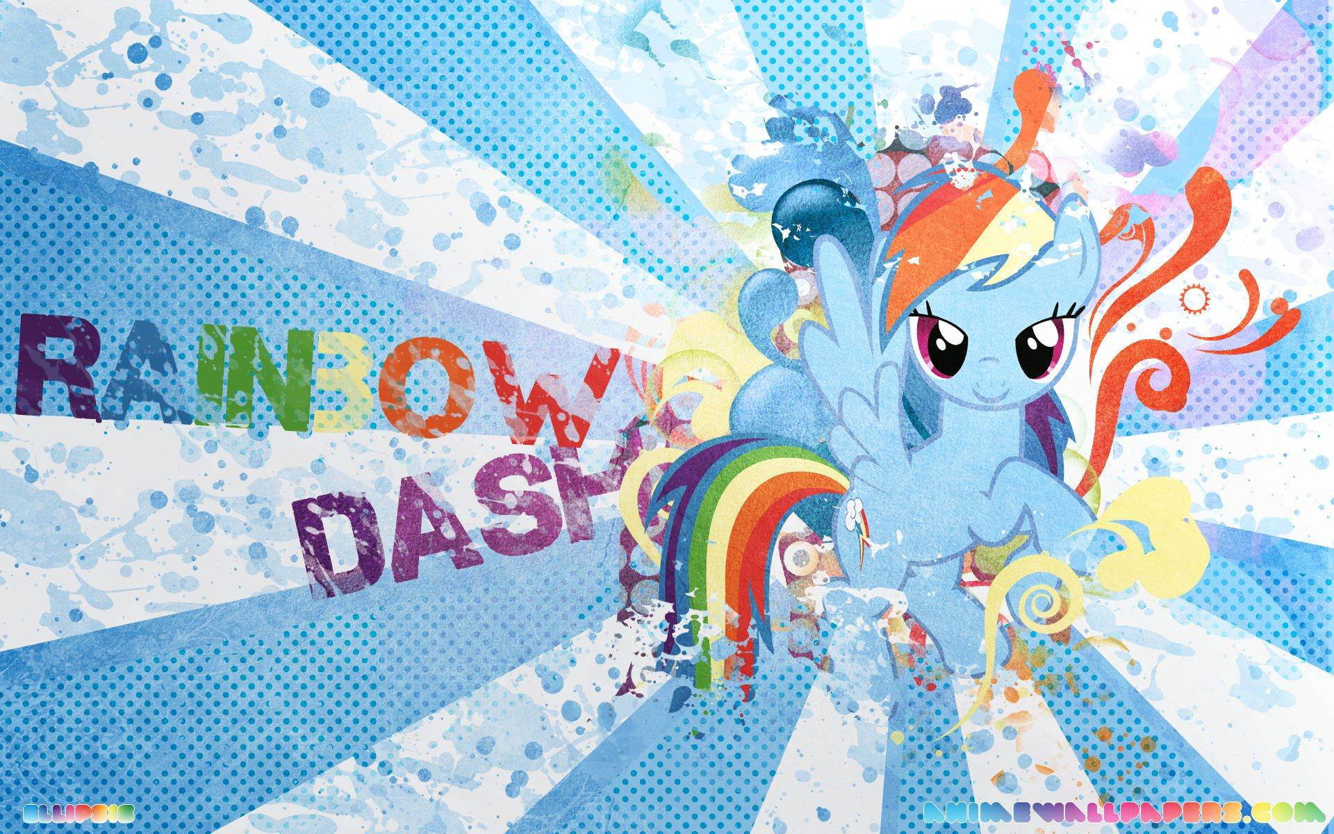 Rainbow Dash Wallpaper Little Pony: Friendship is Magic Wallpaper
