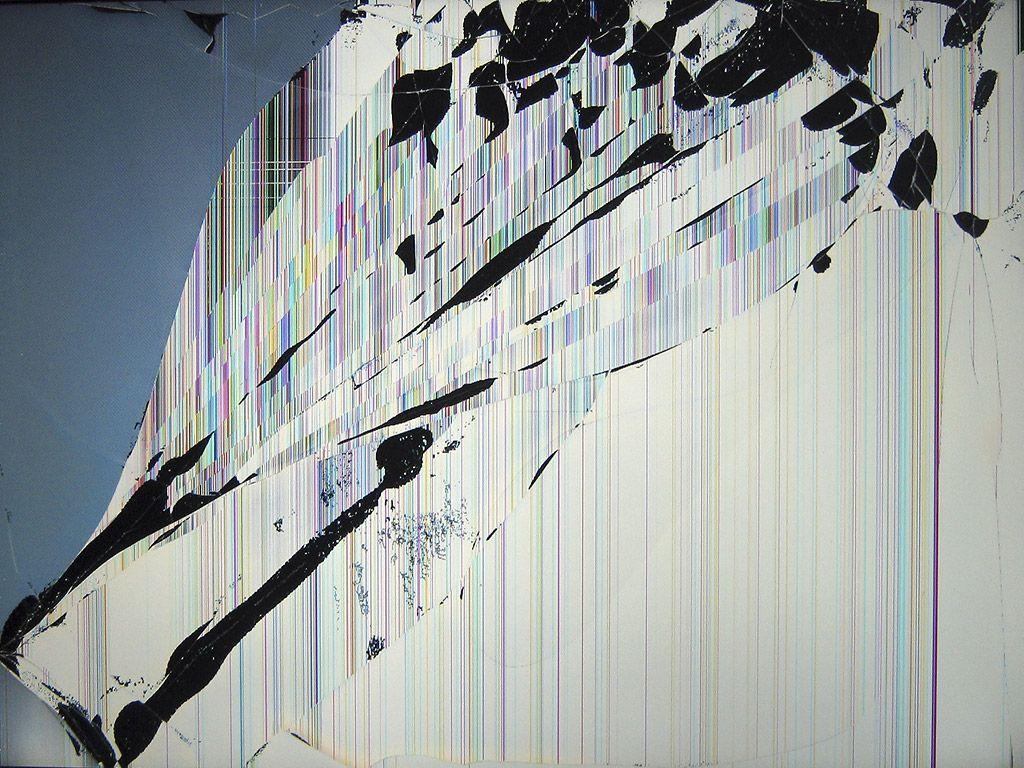 Awesome Broken Screen Wallpaper 1024x768PX Top Broken Window