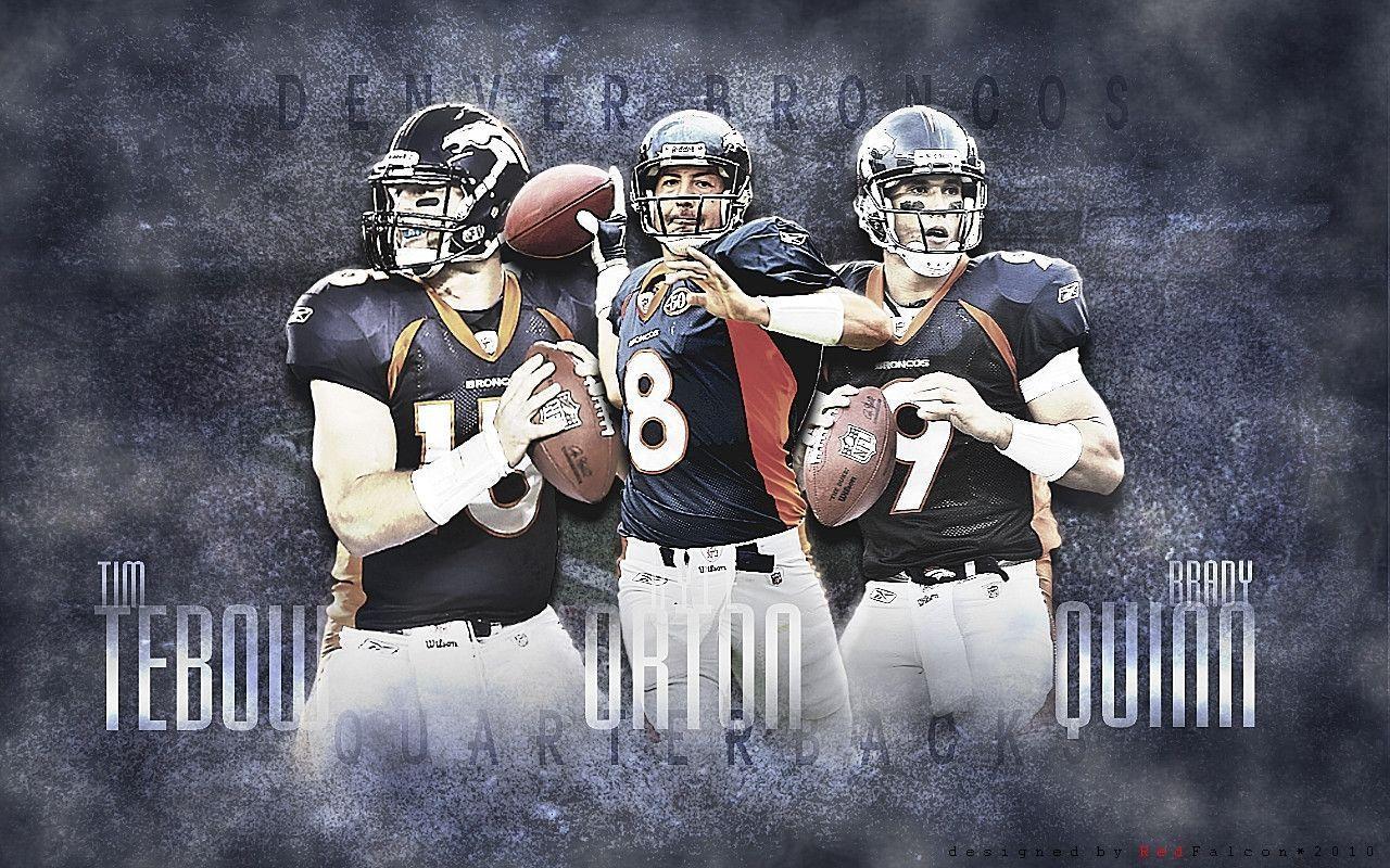 Download Denver Broncos Quarterbacks Wallpaper. Full HD Wallpaper