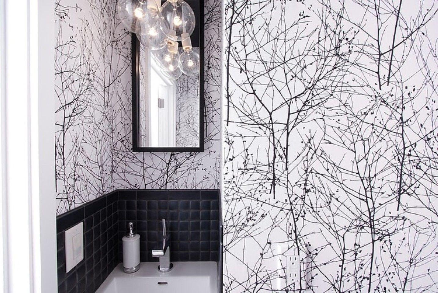 Adorably Fascinating Modern Bathroom Decor Idea With Edgy