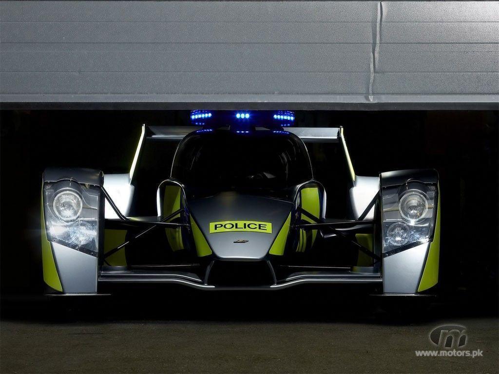Super Fast Police Cars Widescreen 2 HD Wallpaper