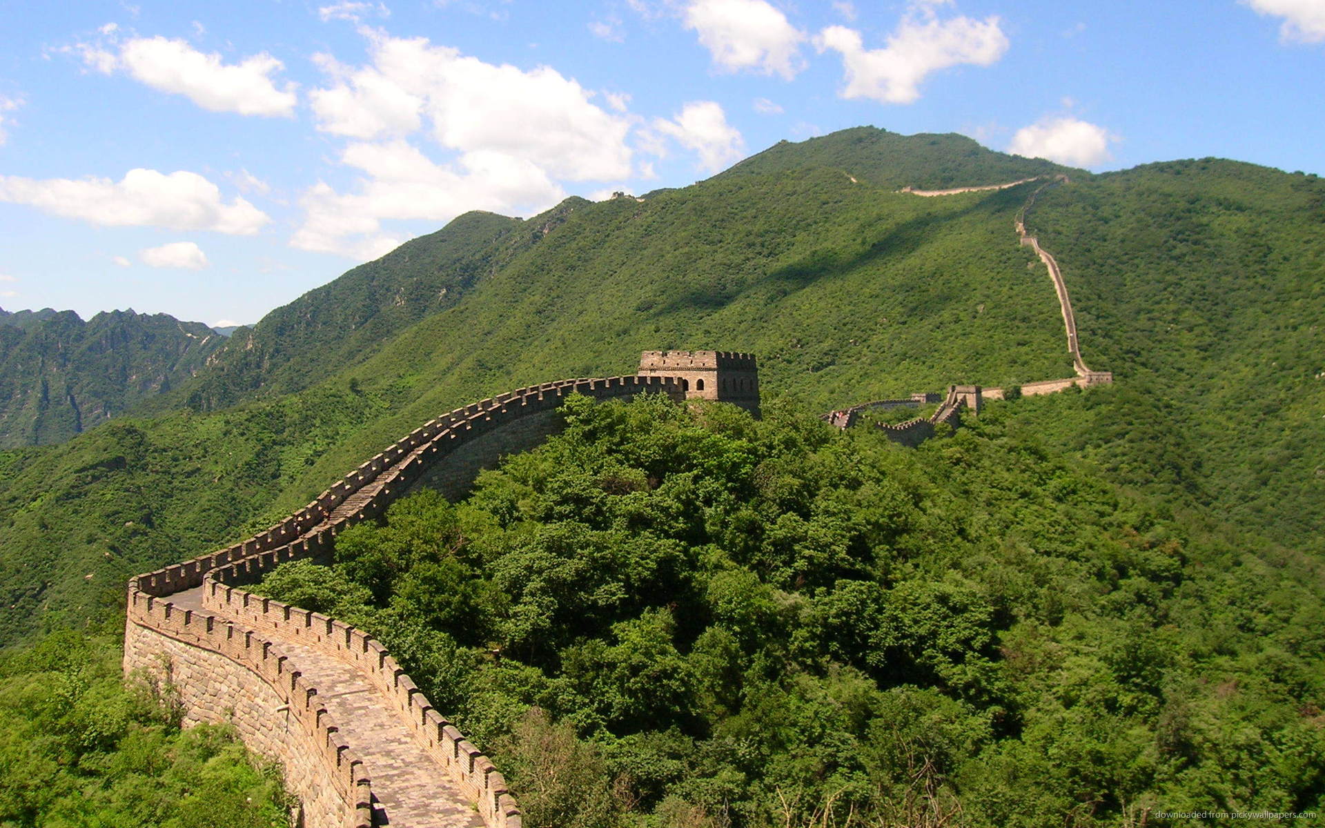 Download 1920x1200 Great Wall Of China Wallpaper
