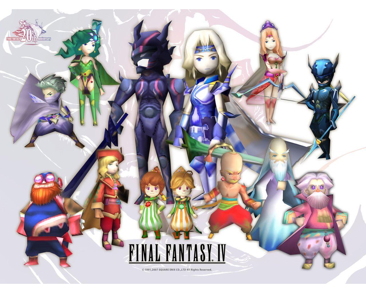 image For > Final Fantasy 4 Edge