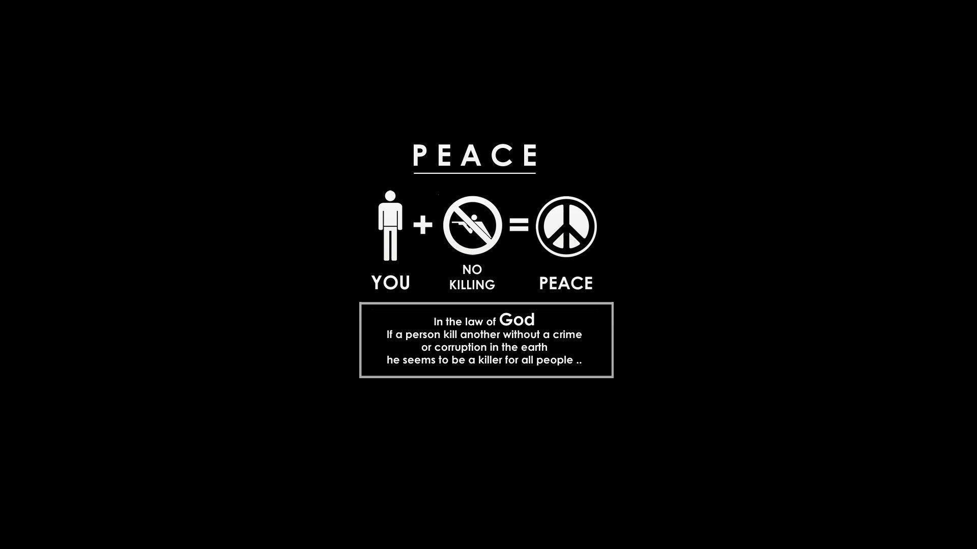image For > Peace Wallpaper HD