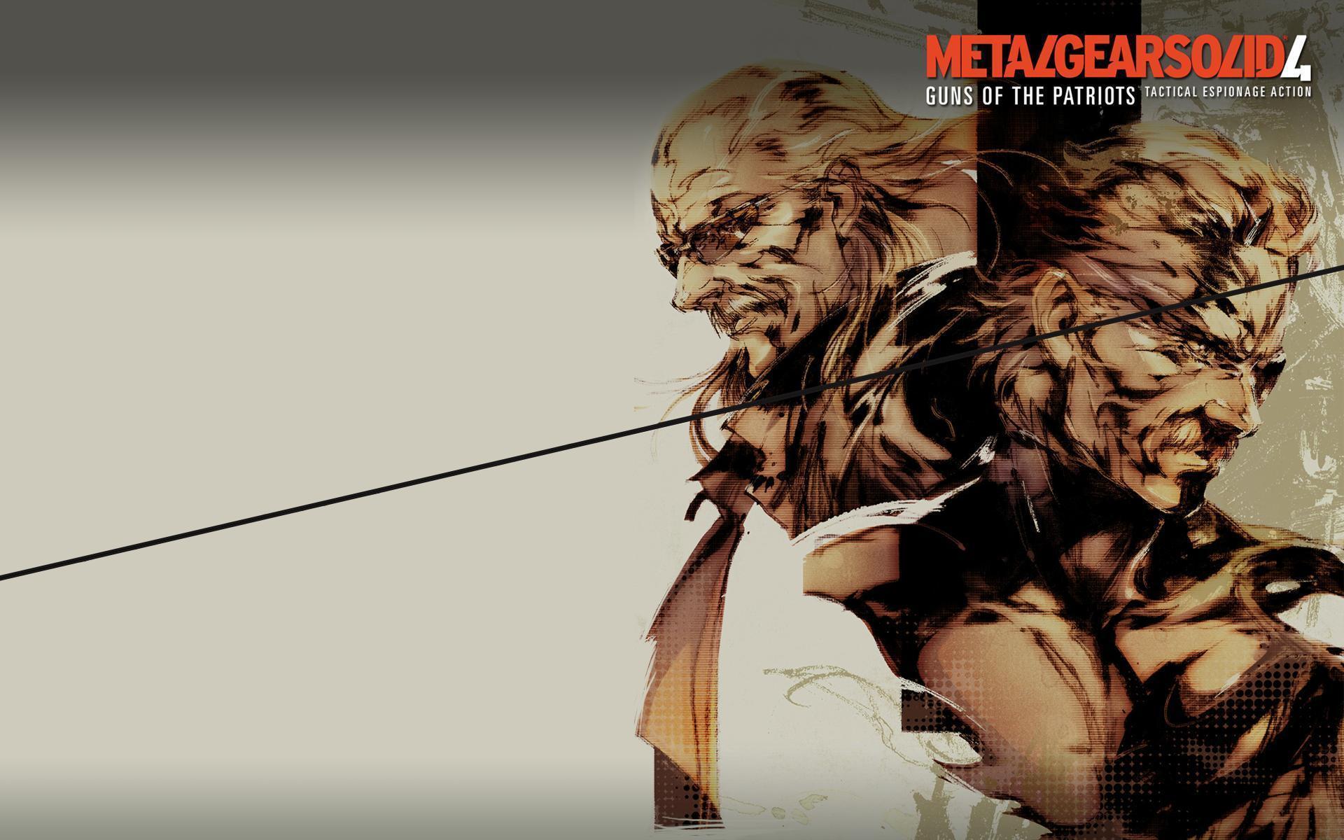 Metal Gear Solid 4 of the Patriots Wallpaper #