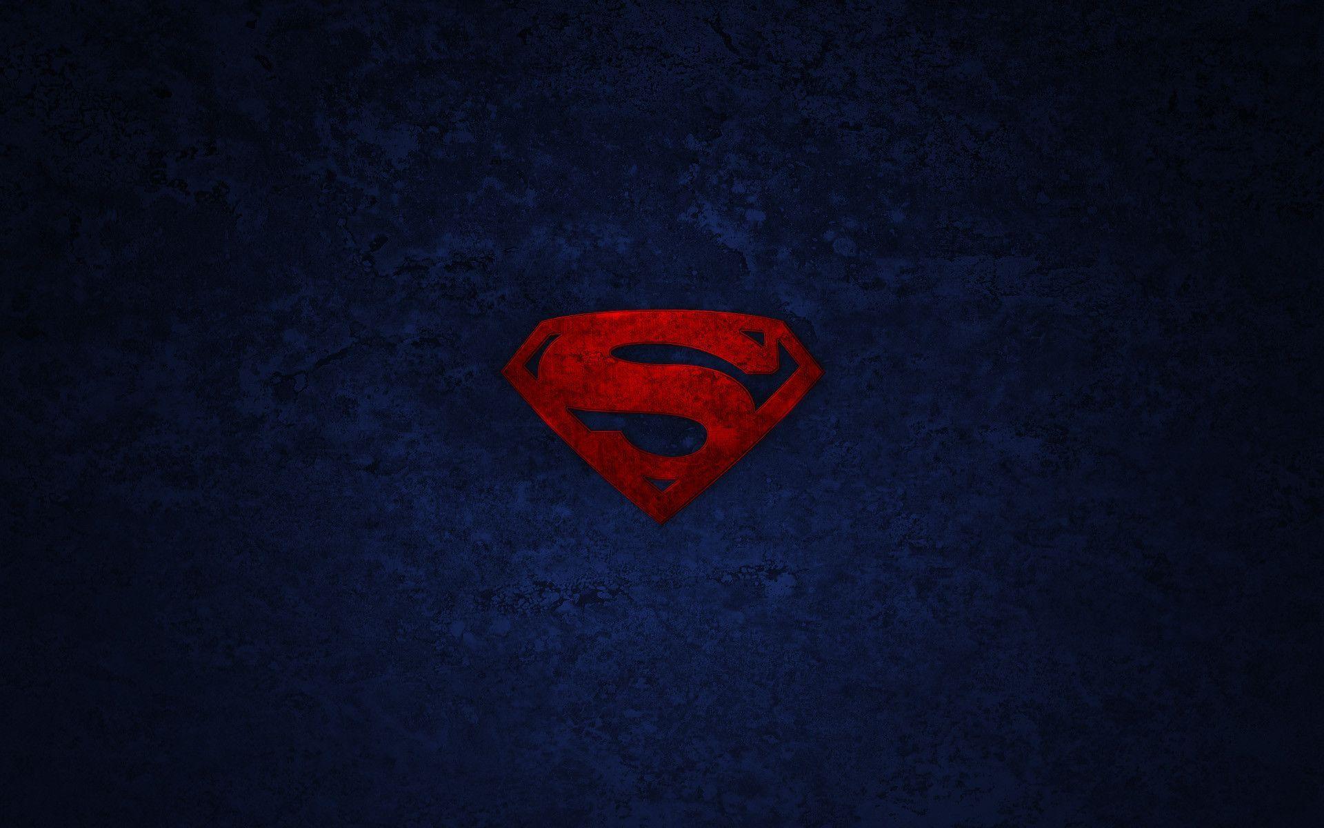 Wallpaper For > Superman Logo Wallpaper Desktop