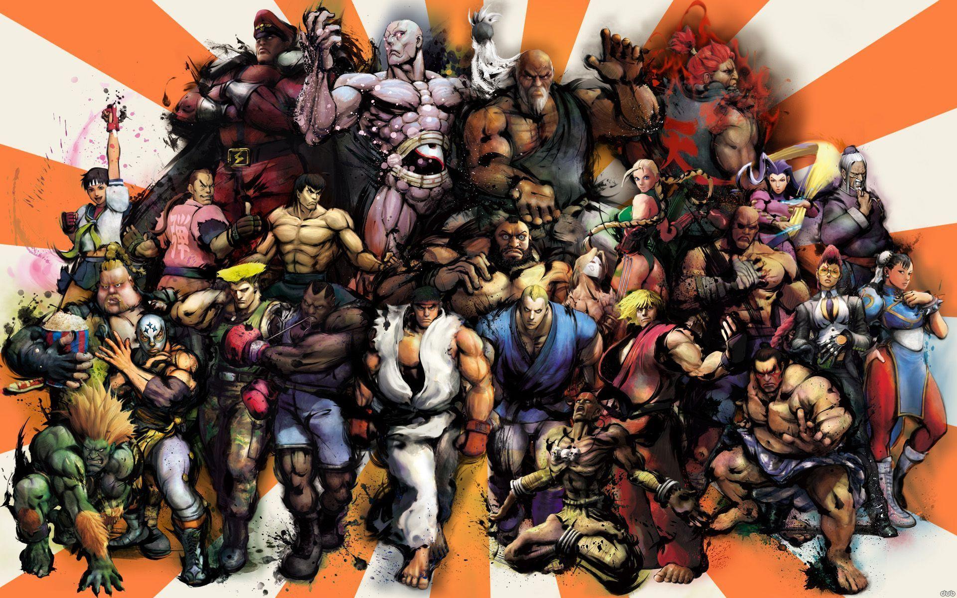Super Street Fighter IV HD Game Wallpaper