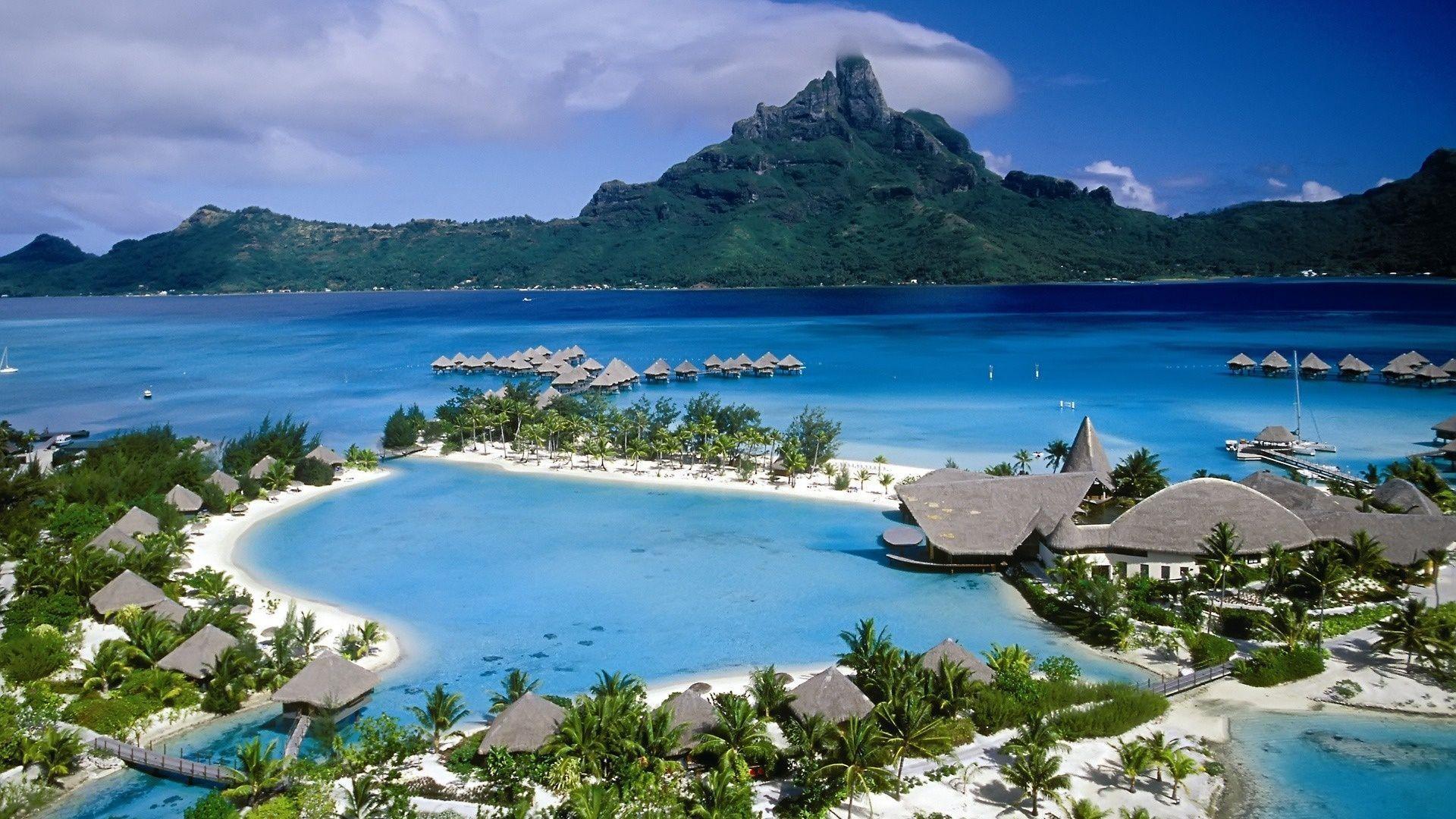 image For > Tahiti Islands Beach