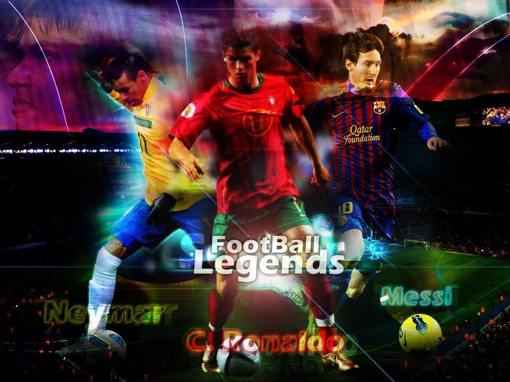 Wallpaper For > Messi Vs Ronaldo Wallpaper Drawing
