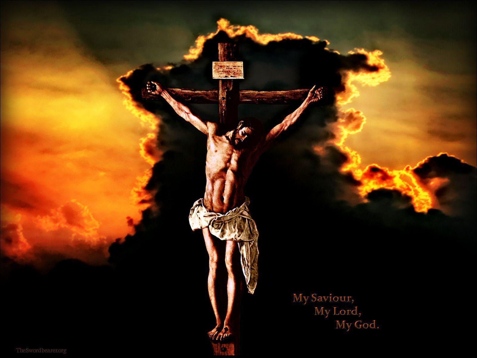 Jesus Christ Crucified Wallpaper