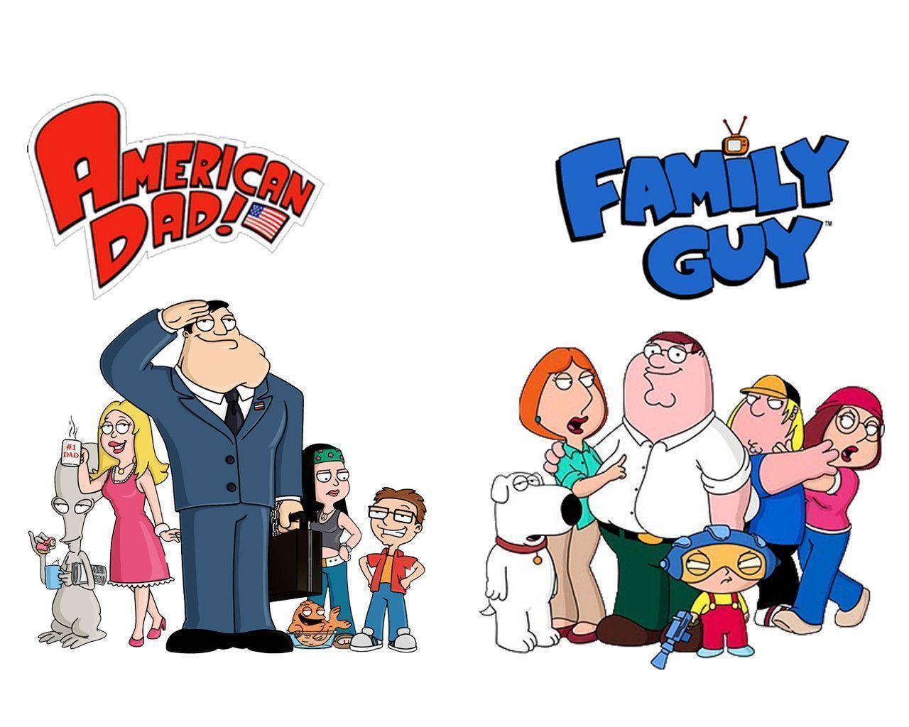 Family Guy And American Dad Wallpaper HD