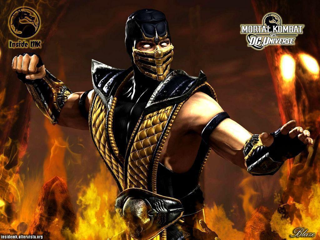 Mortal Kombat 9 Scorpion Wallpaper