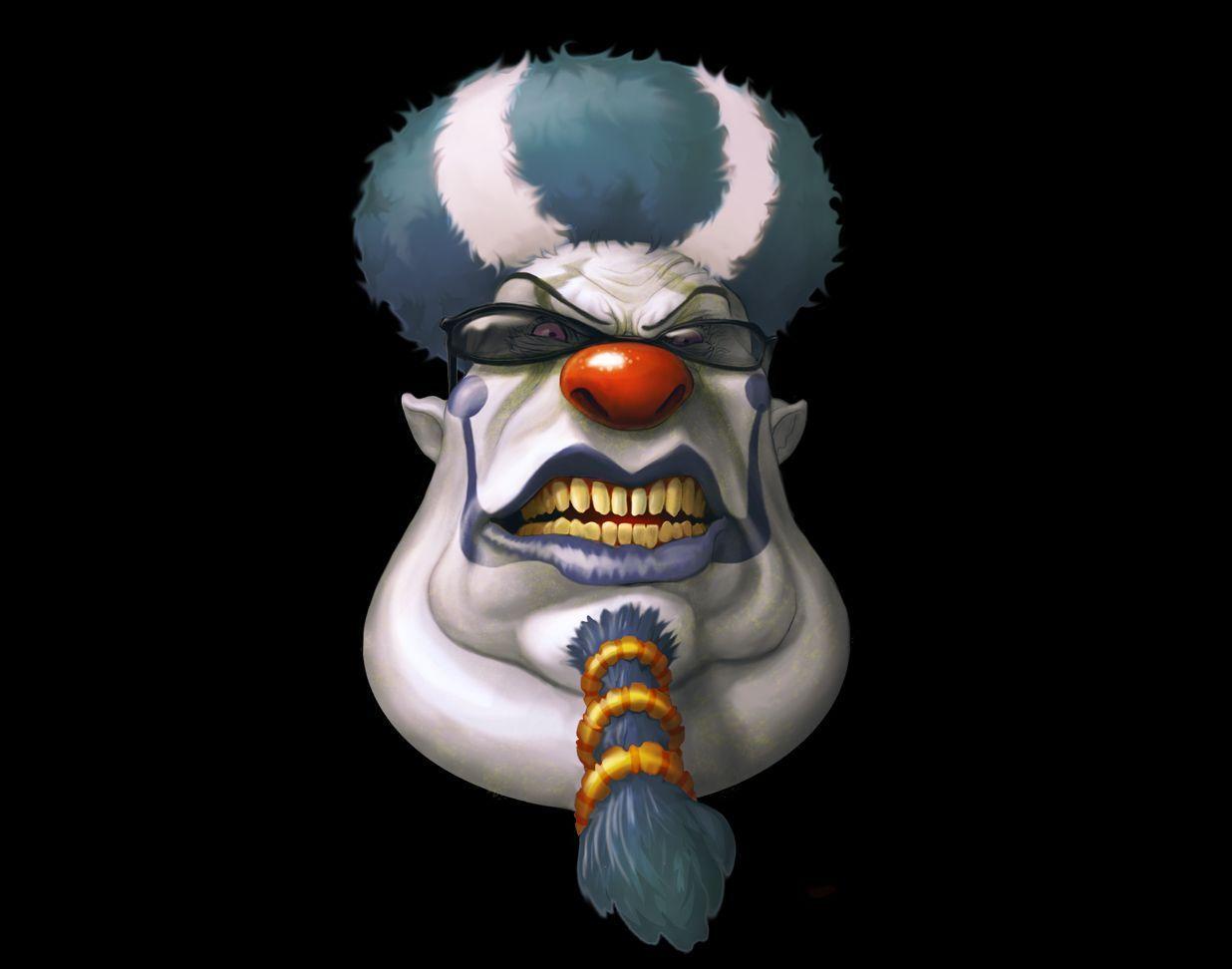 Scary clown wallpaper. Clickandseeworld is all about Funny. Amazing