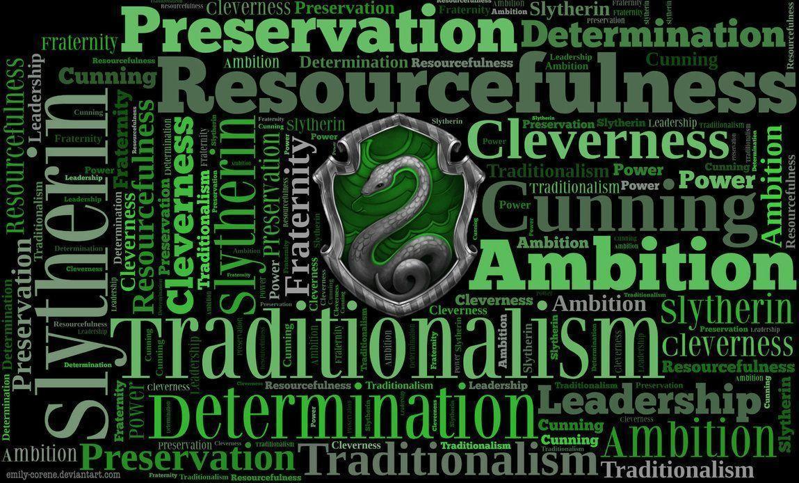 image For > Slytherin Wallpaper