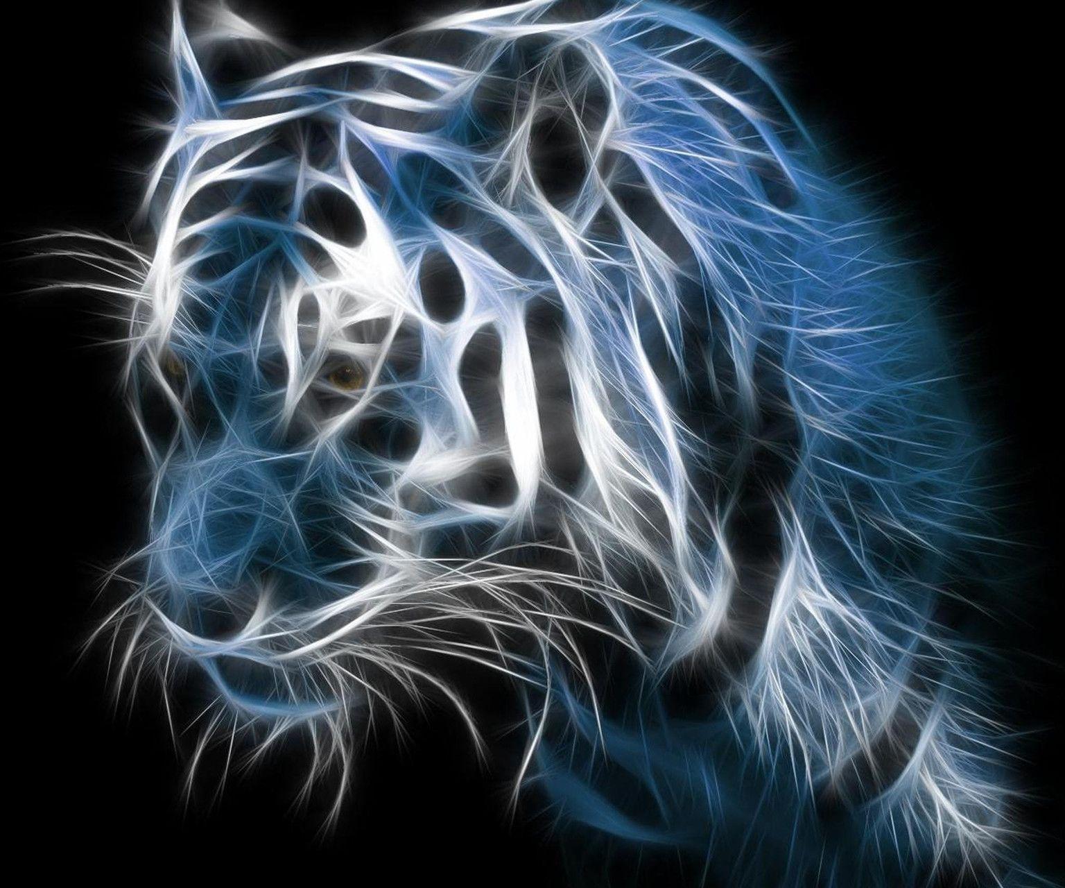 Pix For > Cool Tiger Background